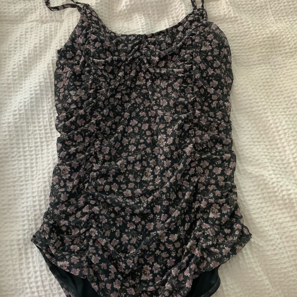 Floral body suit